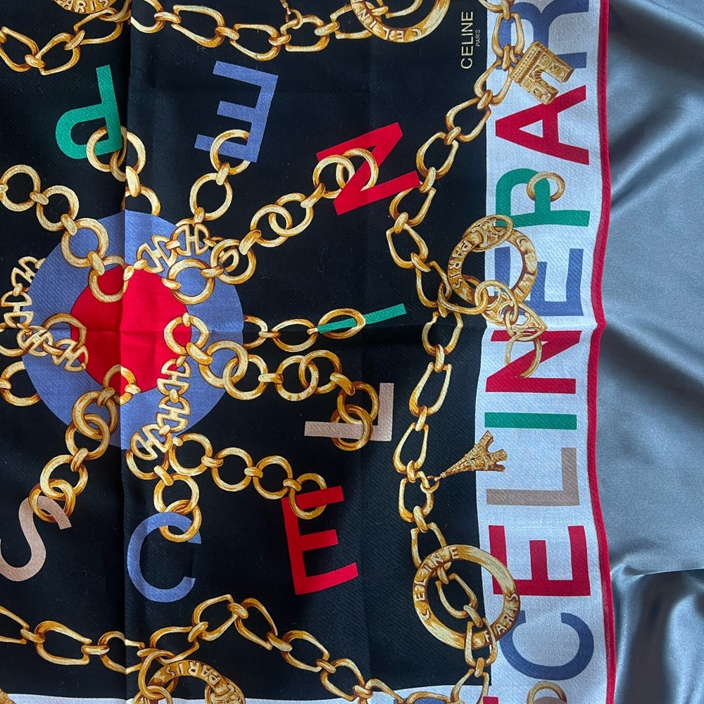 Vintage Celine Scarf - Picture 8 of 9